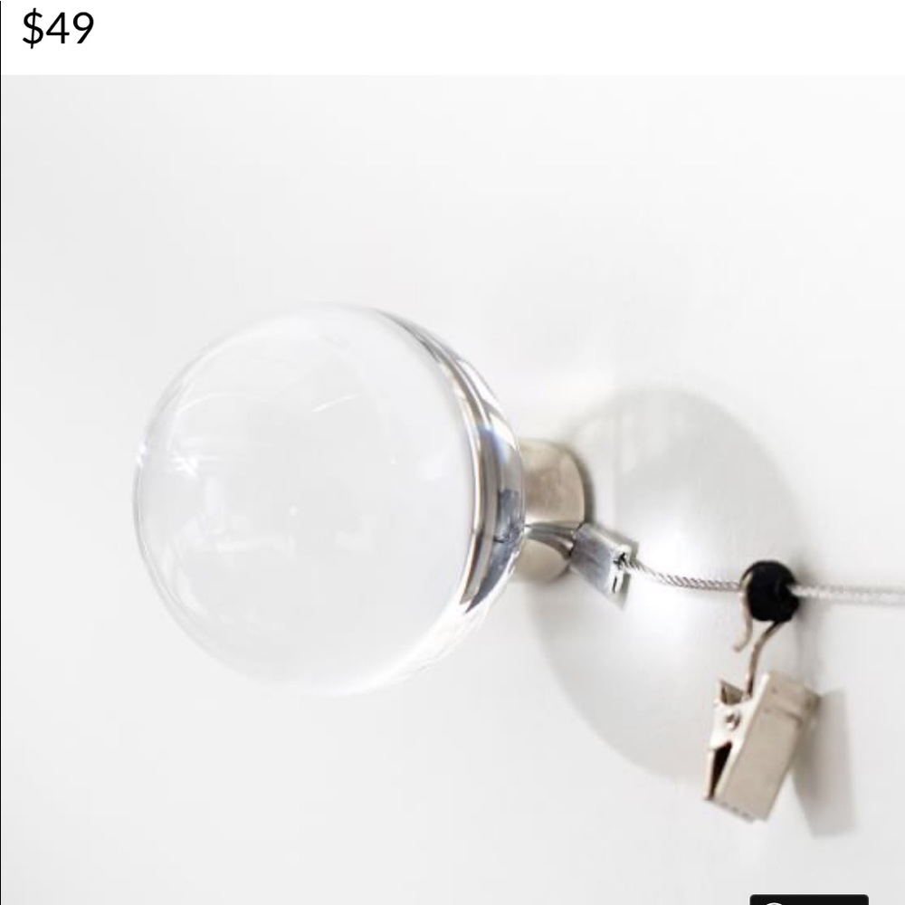NIB pottery barn decorative cable system!